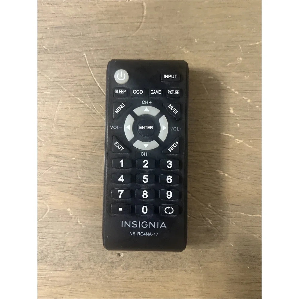 Insignia Genuine OEM NS-RC4NA-17‎ Remote Control for LED HDTV